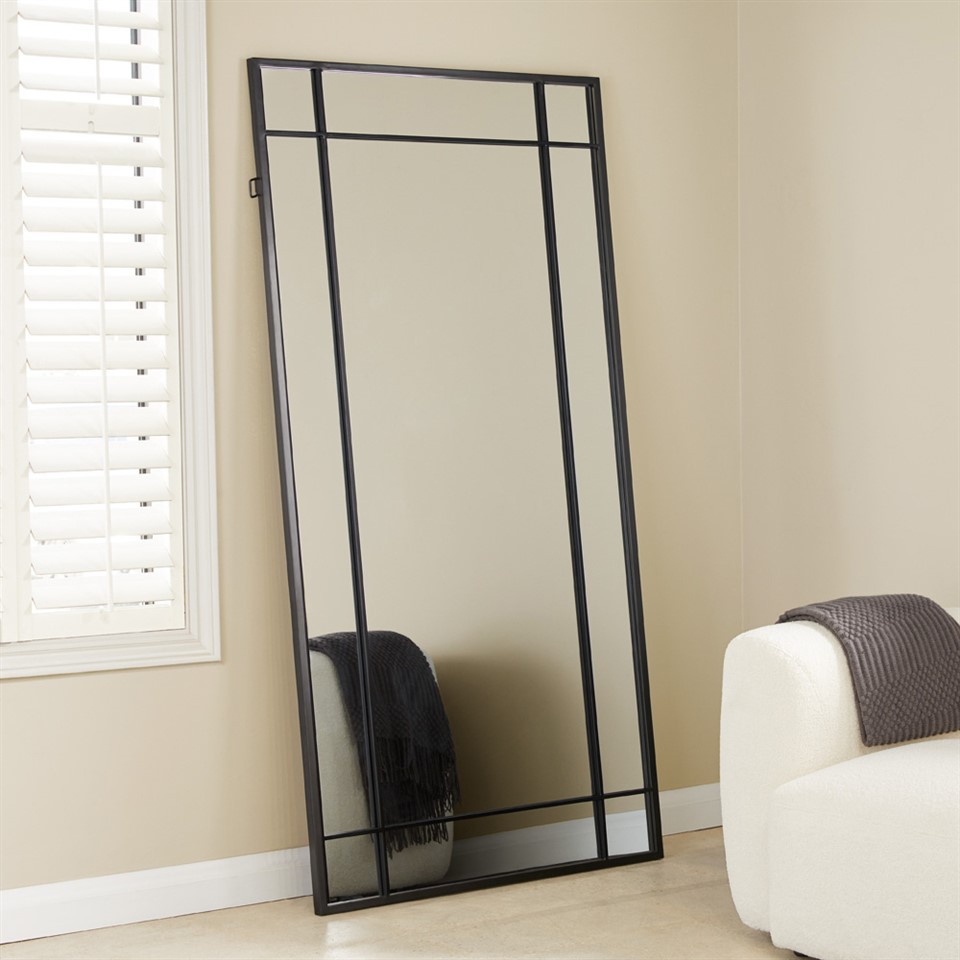 Rectangle Full Legnth Metal Mirror